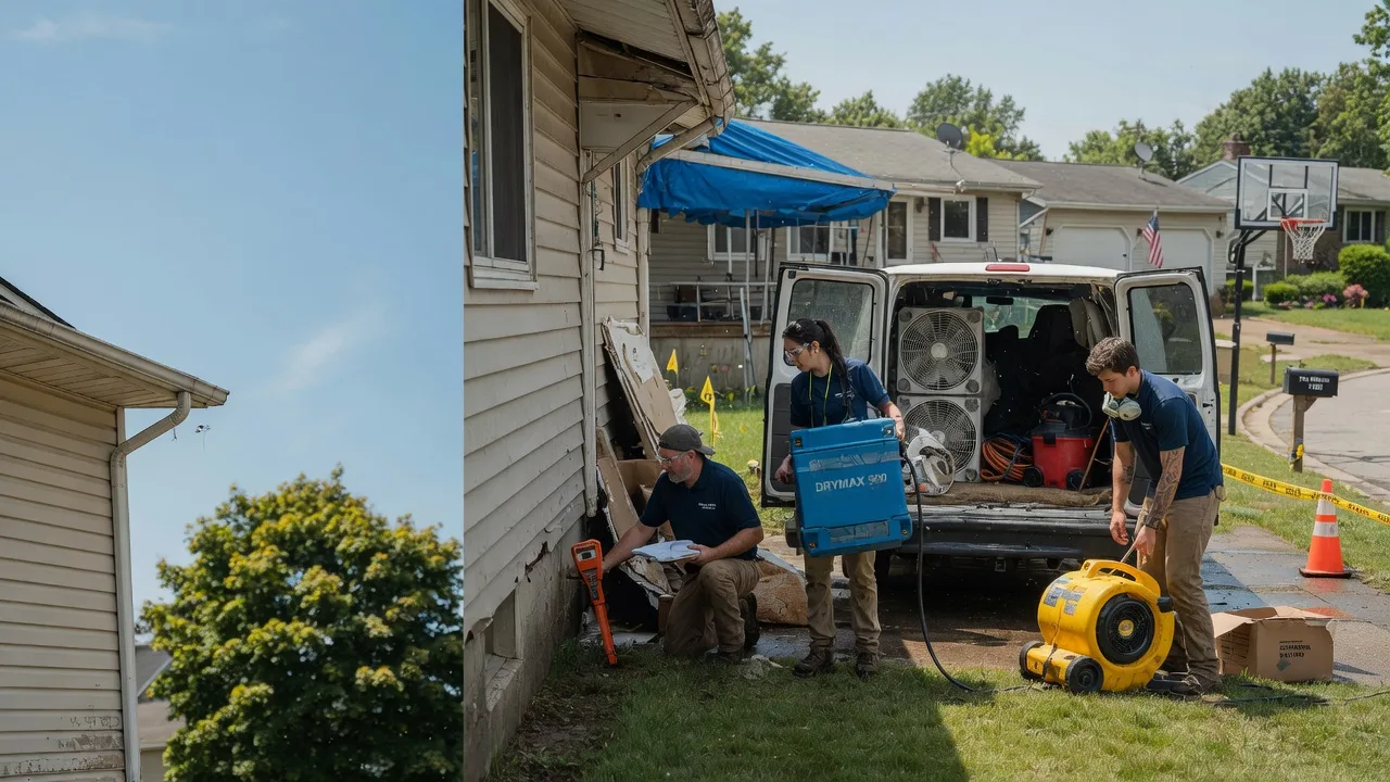 Ceiling Leak Cleanup in Moravia, IA near me